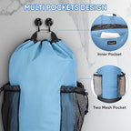 BALEINE 150L Laundry Bag Backpack, 900D Oxford Fabric Large Travel Laundry Bags - Image 4