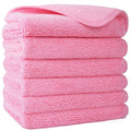 POLYTE Premium Lint Free Microfiber Washcloth Face Towel, 13 x 13 in by Polyte
