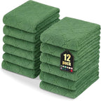 Homaxy 12 Pack Dish Towels for Kitchen, Super Soft and Absorbent Coral Velvet by Homaxy