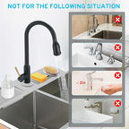 24" Longer Silicone Splash Guard, 5 Slope Design Faucet Water Catcher Mat - Image 4