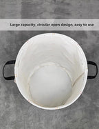 QUEENLALA Large Storage Basket, Laundry Hamper/Bathroom/Home Decor/Collapsible - Image 7