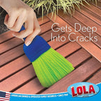 LOLA Whisk Broom, Hand Brush, Durable Bristles, Whisks Away Dirt & Debris - Image 5