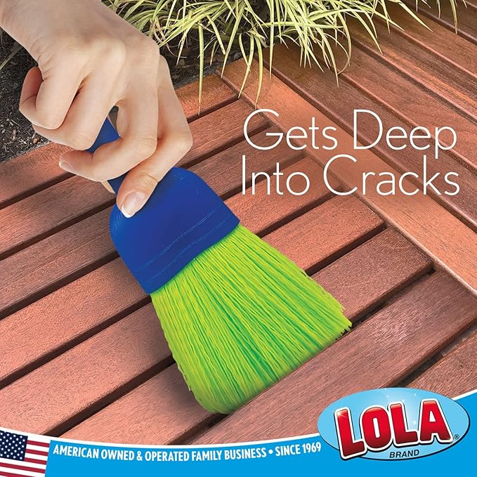 LOLA Whisk Broom, Hand Brush, 2 Pack, Durable Bristles, Whisks Away Dirt & - Image 5