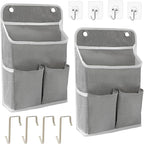 2-Pack Hanging Storage Organizer, Over The Door Hanging Bags/Wall Baskets by LASAMOLL