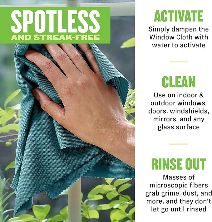 E-Cloth Microfiber Cleaning Cloth Glass Kit - Image 4