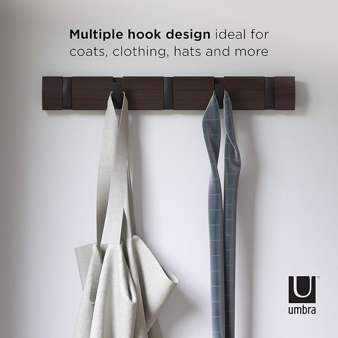 Umbra Flip Wall-Mounted Coat Rack - Image 7