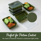 Bentgo Prep - 20-Piece 1-Compartment Reusable Meal Prep Containers - Image 6