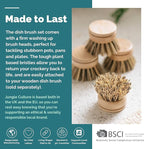 Jungle Culture Dish Brushes or Replacement Brush Heads - Image 2