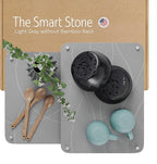 Large Stone Drying Mat for Kitchen Counter | 15.8” x 11.8” Dish Drying Mat by FEDBB