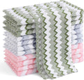 Homaxy 12 Pack Kitchen Dish Cloths, Ultra Soft and Absorbent Dish Towels by Homaxy