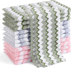 Homaxy 12 Pack Kitchen Dish Cloths, Ultra Soft and Absorbent Dish Towels by Homaxy