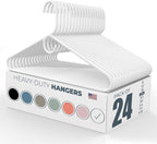 Neaties Heavy Duty Clothes Hangers 20 Pack – Made in The USA – 8lb Capacity by NeatiesHangers