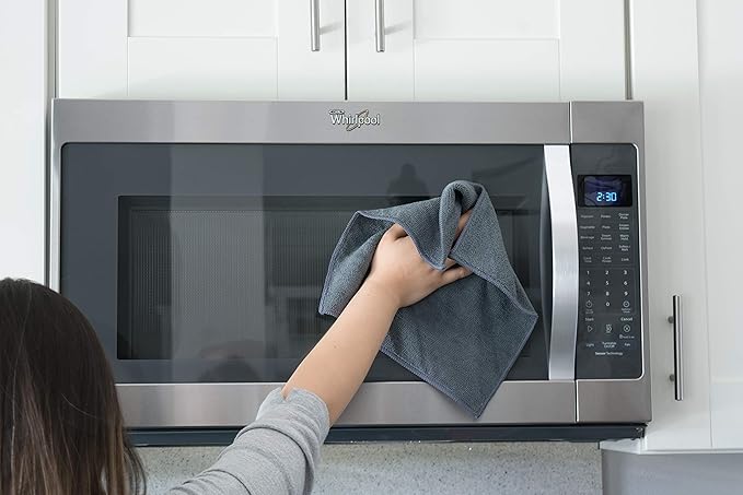 Microfiber Cleaning Cloths, Attract Dust Like a Magnet, Use Wet or Dry - Image 2