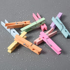 Mr. Pen- Wooden Clothes Pins, Natural Wood, 50 Pack, 2.9 Inch, Pastel Colors - Image 7