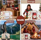 VENO 6 Pack Moving Bags, Large Christmas Storage Bins - Image 8