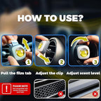 Air Jungles Serene Summer Scent Car Air Freshener Clip, 6 Vent Clips, 4ml Each - Image 3