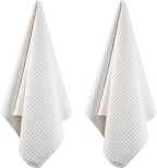 POLYTE Ultra Premium Microfiber Kitchen Dish Hand Towel Waffle Weave, 8 Pack - Image 4