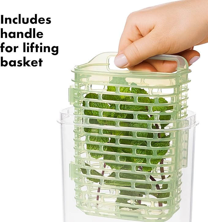 OXO Good Grips GreenSaver Herb Keeper- 1.8 QT - Image 6