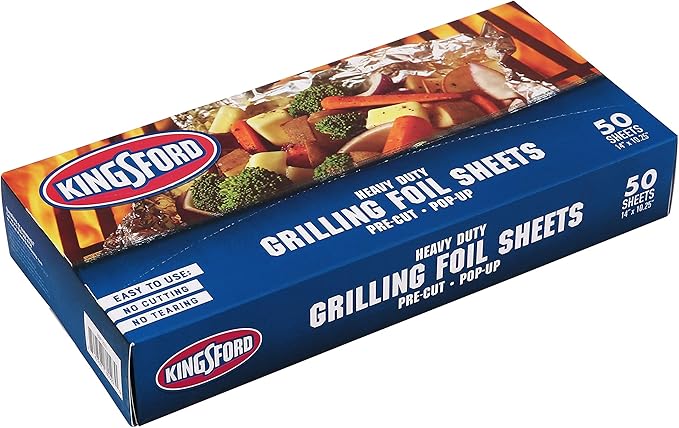 Kingsford Heavy Duty Pop-Up Grilling Foil Sheets - Image 2