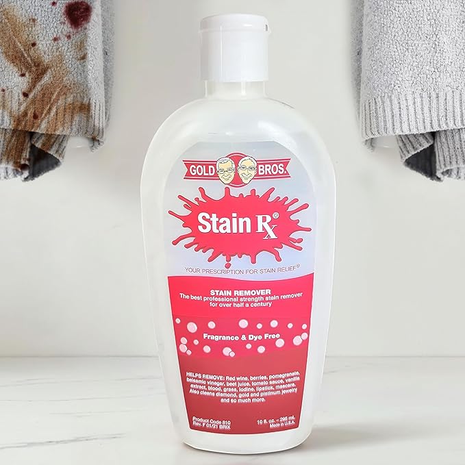 Stain Remover, Effectively Eliminates Stains from Wine, Berries & Blood on by Stain+Rx