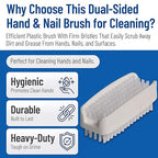 SPARTA 3623900 Plastic Hand Brush, Nail Brush - Image 3