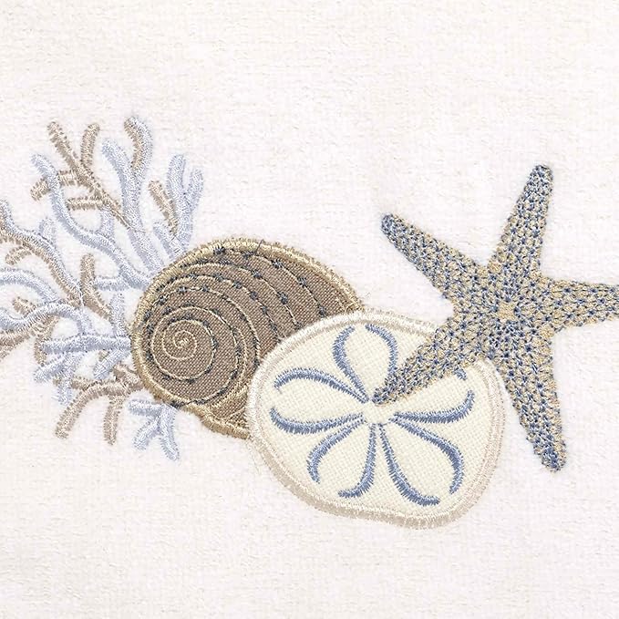 Avanti Linens - Hand Towel, Soft & Absorbent Cotton Towel, Coastal Inspired - Image 3