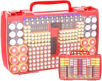 Battery Organizer Storage Holder Box Case by APTBYTE