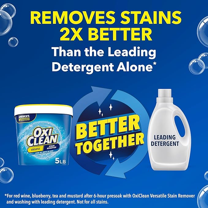 OxiClean Versatile Stain Remover Powder, 5 lb - Image 5