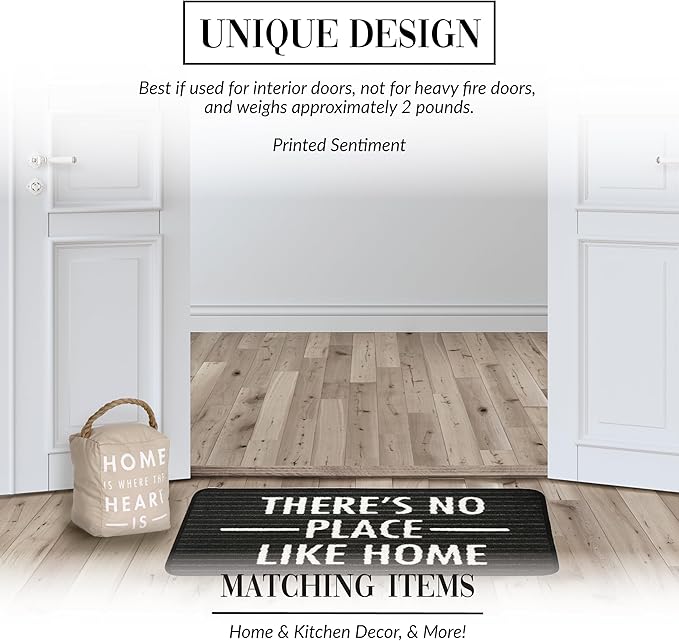Pavilion Gift Company 72191 Home is Where The Heart is Door Stopper, 5 x 6 - Image 4
