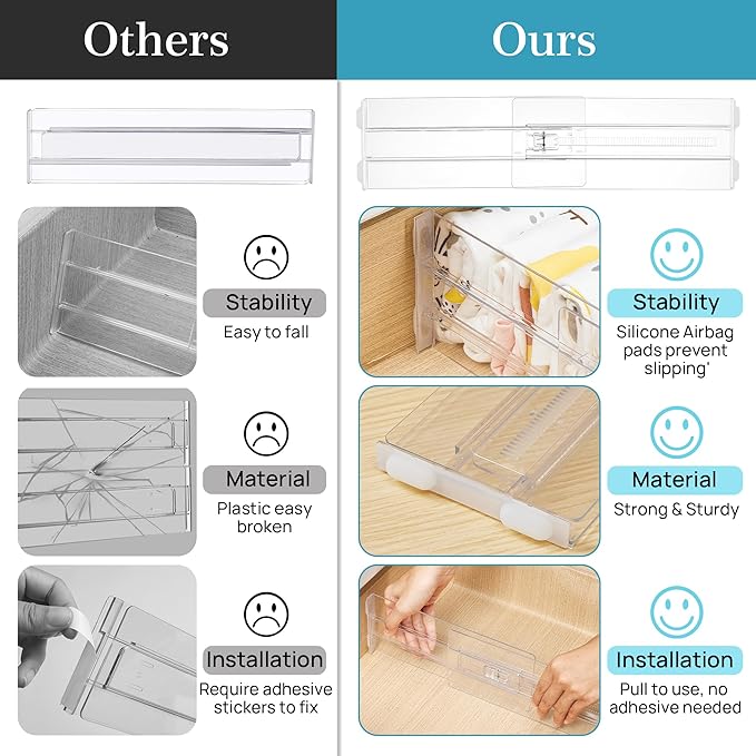 Vtopmart 14 Pack Drawer Dividers - Image 8