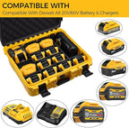 Case for Dewalt Battery – Waterproof Extra Large Hard Storage Box - Image 3