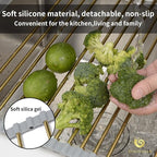 Snailhouse Roll Up Dish Drying Rack, Stainless Steel Dish Drainer Over The Sink - Image 5