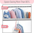 Mr. Pen- Space Saving Hangers for Clothes, Playful Pop Colors, Plastic Multi - Image 6
