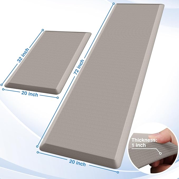 StepRite Kitchen Mats, Cushioned Anti Fatigue Kitchen Mats - Image 2