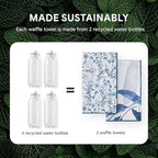 RECYCO Waffle Kitchen Towel Set of 2 - Image 6