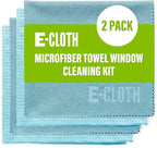 E-Cloth Microfiber Window Cleaning Cloth Kit by E-Cloth