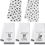R HORSE Pitbull Kitchen Dish Towel by RHORSE