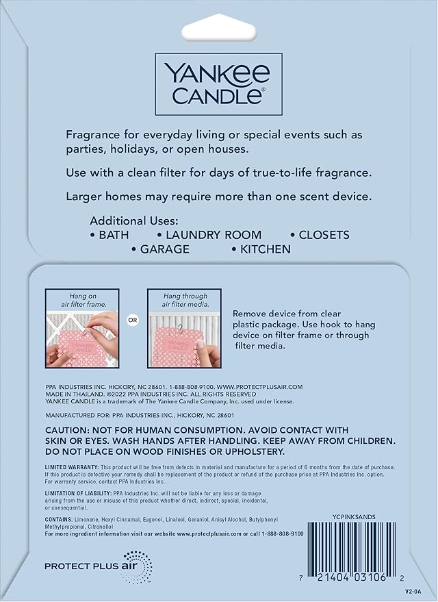 Yankee Candle Pink Sands Whole Home Air Freshener - Image 3