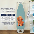 Encasa XO Ironing Board Cover and Pad 42"x14" - Image 6