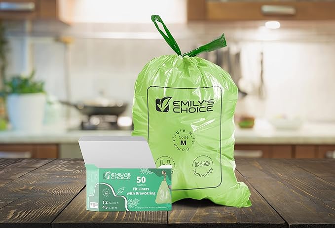 Emily's Choice Heavy Duty Biodegradable Trash Bag Code Mwith D2W Technology - Image 3