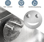 Stainless Steel Smiley Face Dish Sponge Holder, Rv Apartment Kitchen - Image 6