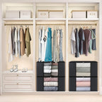 Fab totes Storage Bags, Clothes Blanket Storage Bins Foldable Closet Organizers - Image 6