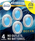 Febreze Bathroom Air Freshener, Odor-Fighting, Plug In Alternative, Air by Febreze