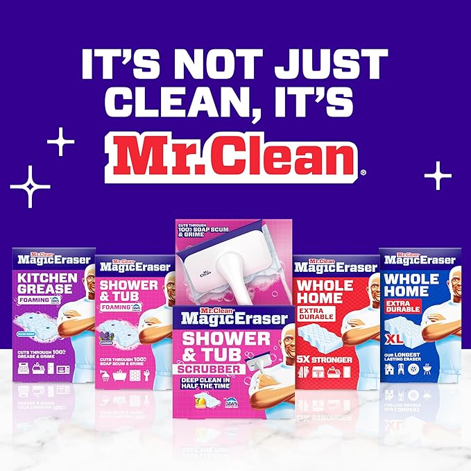 Mr. Clean Magic Eraser Foaming Sponge, Kitchen Grease Eraser, Dawn Cleaning - Image 9