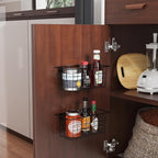 MaraFansie Hanging Kitchen Baskets Wire Storage Basket Adhesive and Screws - Image 4