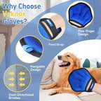Pet Hair Removal Glove for Dogs & Cats, Electrostatic Five-Finger Hair Remover - Image 7
