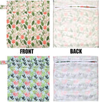 2pcs Travel Waterproof Laundry Bag, Cloth Diaper Wet Dry Bags - Image 4