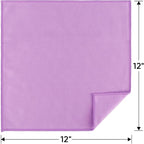 HOMEXCEL Microfiber Glass Cleaning Cloth 12 PK, Lint Free Streak Free, Reusable - Image 6
