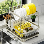 Dish Drying Rack 2-Tier Dish Racks by Arshray
