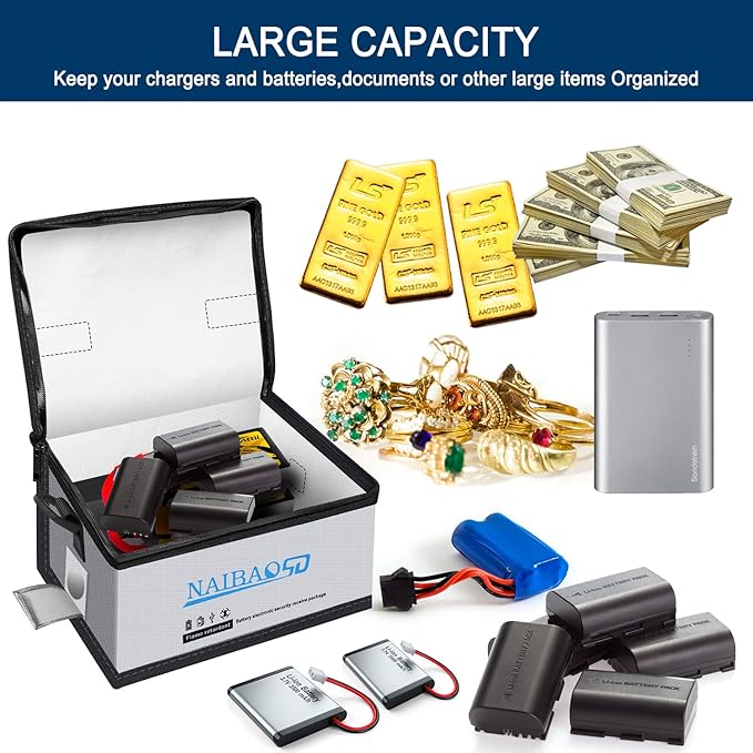 Fireproof Explosionproof Lipo Battery Bag - Image 4